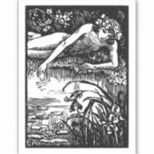 Narcissus Emile Alder Bookplate Sticker (Voorkant)