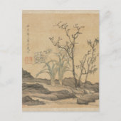 Narcissus en Bare Trees van Chen Hongshou Briefkaart (Voorkant)