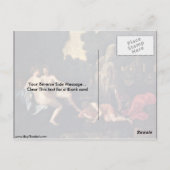 Narcissus en Echo van Nicolas Poussin Briefkaart (Achterkant)