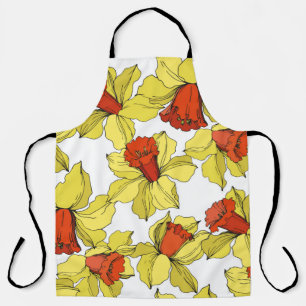Narcissus florale botanische bloem Geel a Schort