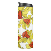  Narcissus florale botanische bloem Geel a Thermosbeker (Geroteerd rechts)