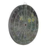 Narcissus Flowers and Violets (van Millet) Dartbord (Voorkant Links)