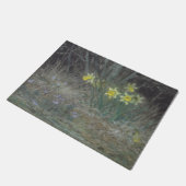 Narcissus Flowers and Violets (van Millet) Deurmat (Schuin)