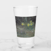 Narcissus Flowers and Violets (van Millet) Glas (Voorkant)