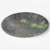 Narcissus Flowers and Violets (van Millet) Papieren Bordje (Gekanteld)