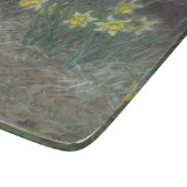 Narcissus Flowers and Violets (van Millet) Snijplank (Hoek)