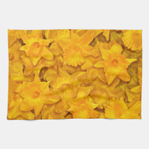 Narcissus Flowers Theedoek