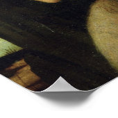 Narcissus in de fontein poster (Hoek)