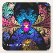 Narcissus Kartonnen Onderzetters (Voorkant)