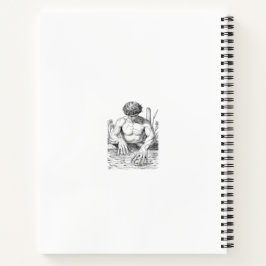 Narcissus Myth Minimalist Line Art Notebook Notitieboek