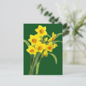 Narcissus (N Tazetta) Briefkaart (Staand voorkant)