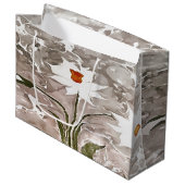 Narcissus on marble large cadeautasje (Voorkant Gekanteld)