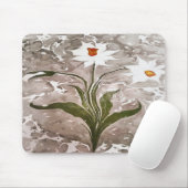 Narcissus on marble muismat (Met muis)