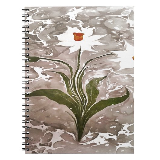 Narcissus on marble notitieboek (Voorkant)