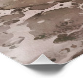 Narcissus on marble poster (Hoek)