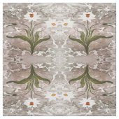 Narcissus on marble stof (Swatch)