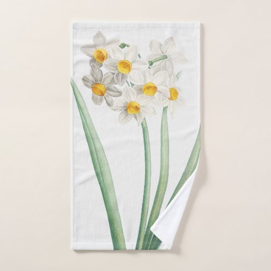 Narcissus, Pierre-Joseph Redouté, 1805 Handdoek (Handdoek)