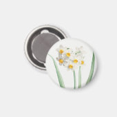 Narcissus, Pierre-Joseph Redouté, 1805 Magneet (Voorkant / Achterkant)