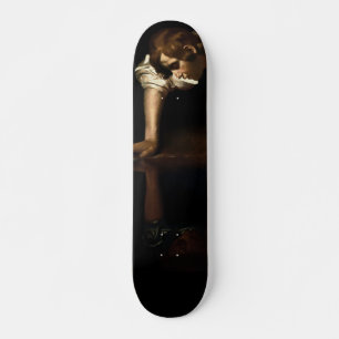 Narcissus-schilderij geïnspireerd door Caravaggio Persoonlijk Skateboard