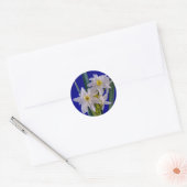 Narcissus Spring Ronde Sticker (Envelop)