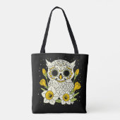 Narcissus & Uilenschedel Tote Bag (Achterkant)