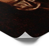 Narcissus van Caravaggio Poster (Hoek)