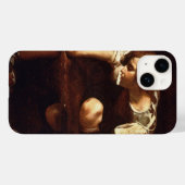 Narcissus van Michelangelo Merisi da Caravaggio Case-Mate iPhone Case (Achterkant (horizontaal))