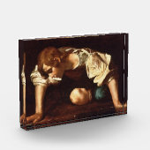 Narcissus van Michelangelo Merisi da Caravaggio Fotoblokken (Links)