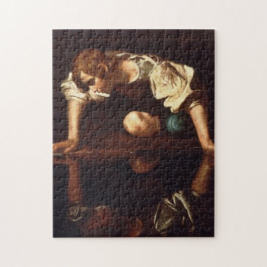 Narcissus van Michelangelo Merisi da Caravaggio Legpuzzel (Verticaal)