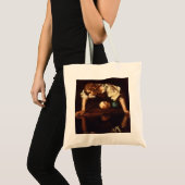 Narcissus van Michelangelo Merisi da Caravaggio Tote Bag (Voorkant (product))