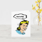 Narcissus Verjaardag Kaart (Gele Bloem)