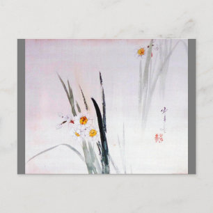 Narcissus, Watanabe Seitei Briefkaart