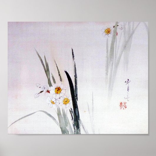 Narcissus, Watanabe Seitei Poster (Voorkant)