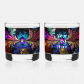 Narcissus Whisky Glas (Voorkant)
