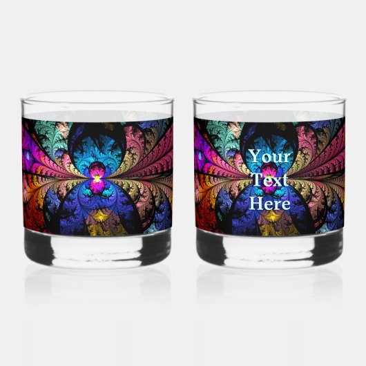 Narcissus Whisky Glas (Voorkant)