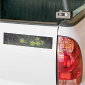 Narcissusbloemen en viooltjes (door Millet) Bumpersticker (Op Truck)