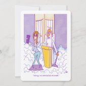 Narcist Funny Flat Kaart (Voorkant)