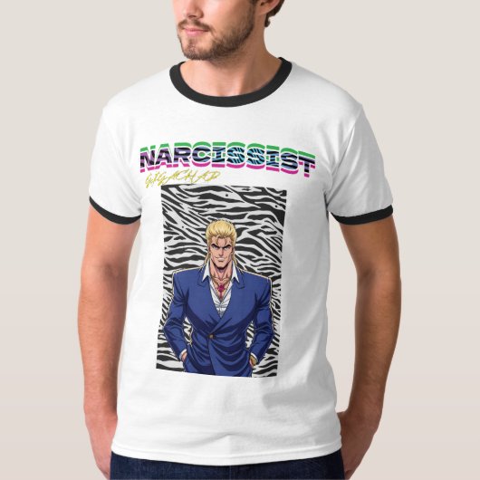 Narcist Gigachad T-shirt (Voorkant)