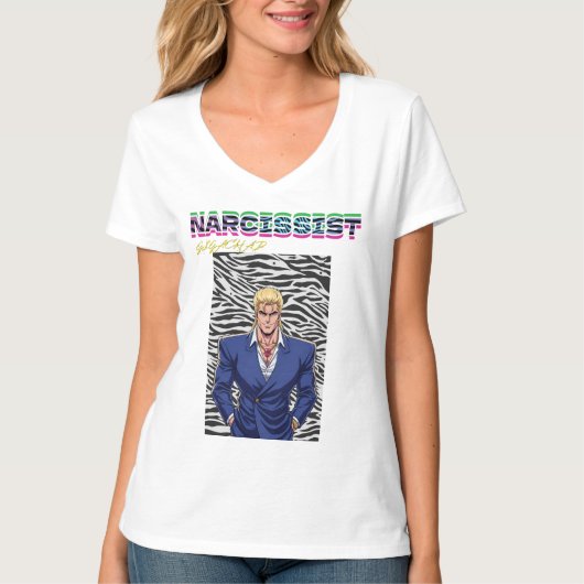 Narcist Gigachad T-shirt (Voorkant)