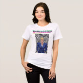 Narcist Gigachad Tri-Blend Shirt (Voorkant volledig)