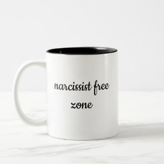 Narcist vrije zone genezen trauma zelfliefde tweekleurige koffiemok