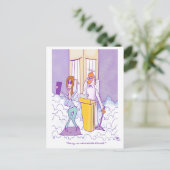 Narcistisch Briefkaart (Staand voorkant)