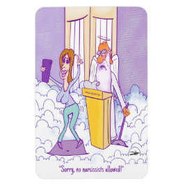 Narcistische flexibele magneet