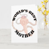 Narcistische Moederdag Kaart (Gele Bloem)