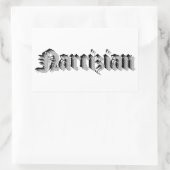 Narcizian naam sticker (Tas)