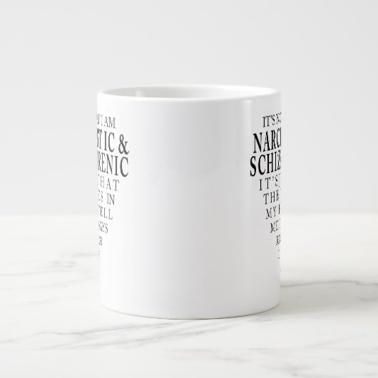 Narco Schizo 20oz Grote Koffiekop (Voorkant)