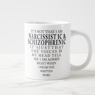 Narco Schizo 20oz Grote Koffiekop