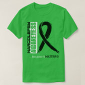 Narcolepsie bewustzijn omdat het ertoe doet in dez t-shirt (Design voorkant)