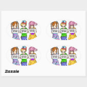 NARCOLEPSIE: NOT ALONE™ Fun Sticker (Vel)