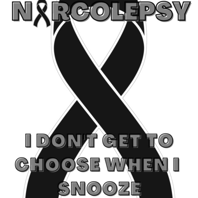 Narcolepsy Awareness Ribbon Kussen (Creator heeft geüpload)